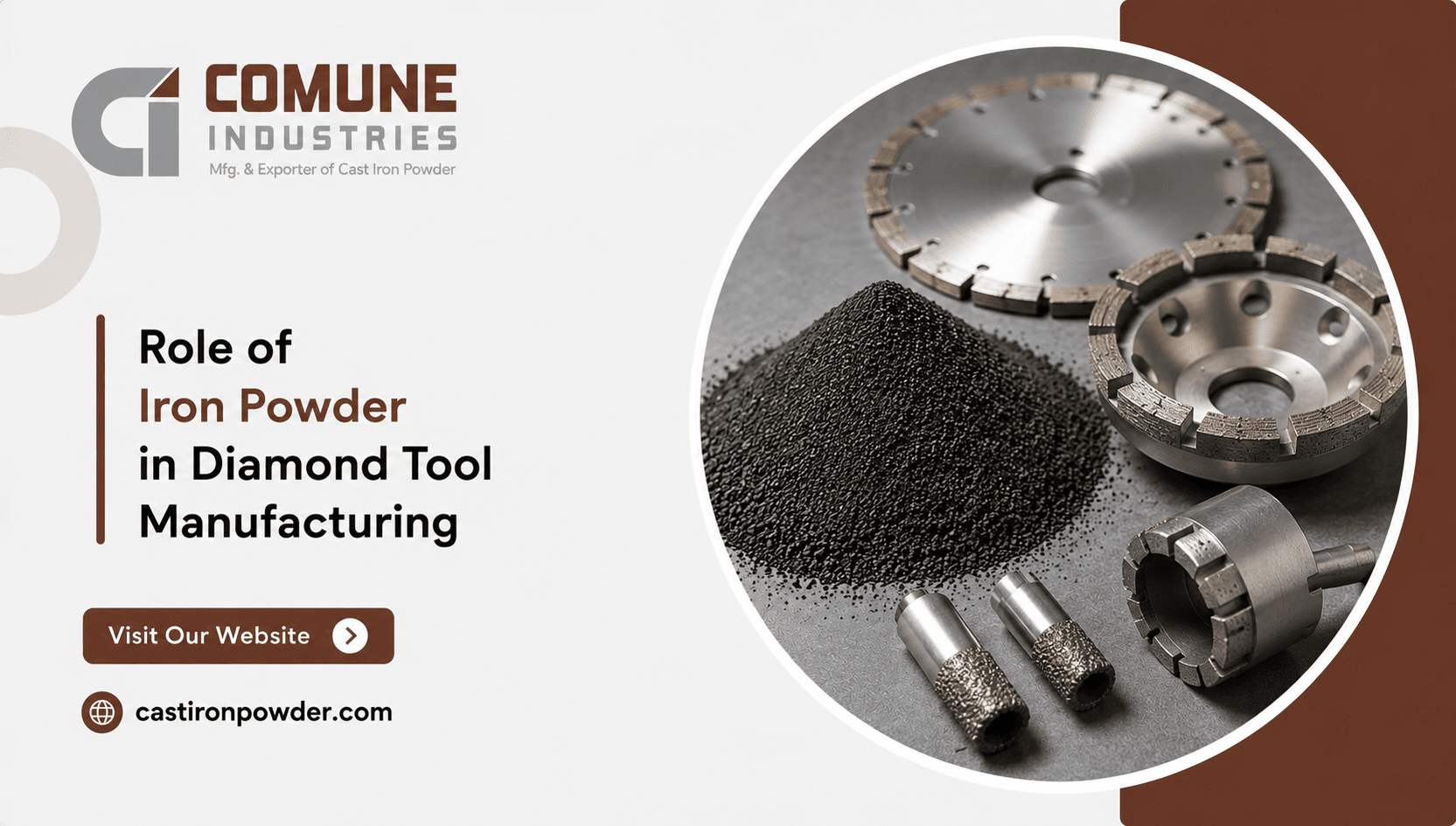 Iron Powder for Diamond Tool Manufacturing